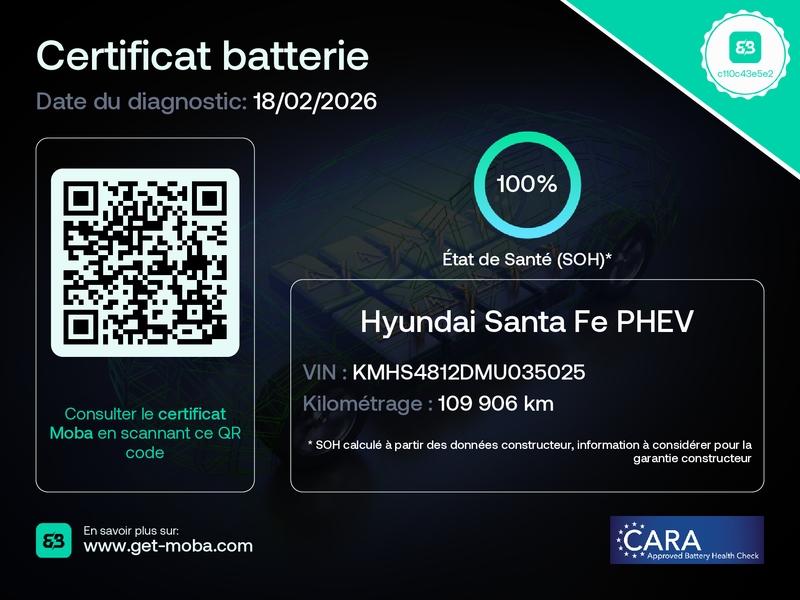 Image HYUNDAI Santa Fe 1.6 T-GDI 265ch Plug-In Executive BVA6 HTRAC