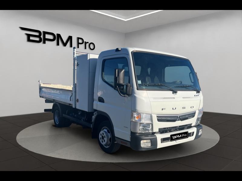 Image FUSO Canter Benne 3C15 Empattement 28 Coffre