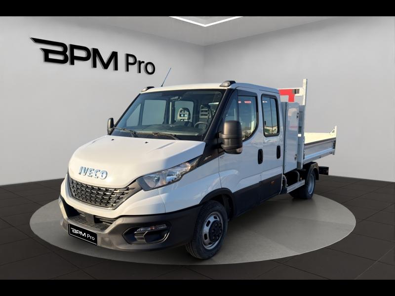 Image IVECO Daily CCb 35C14 D Empattement 3750 benne & coffre