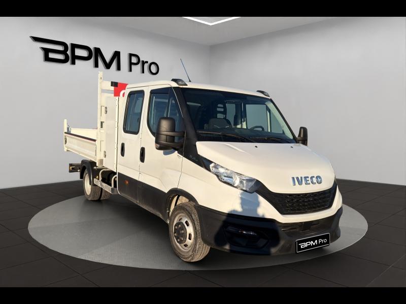 Photo IVECO Daily CCb 35C14 D Empattement 3750 benne & coffre
