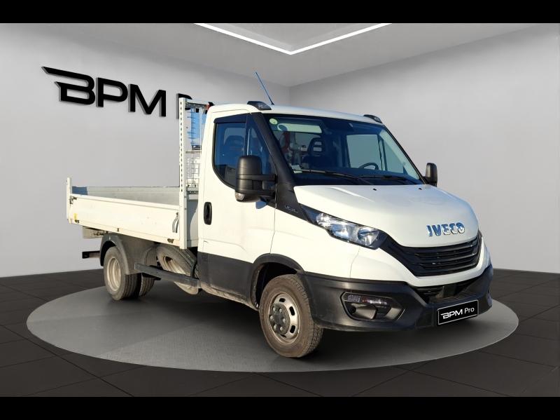 Photo IVECO Daily CCb 35C14 BENNE JPM empattement 3450 Tor