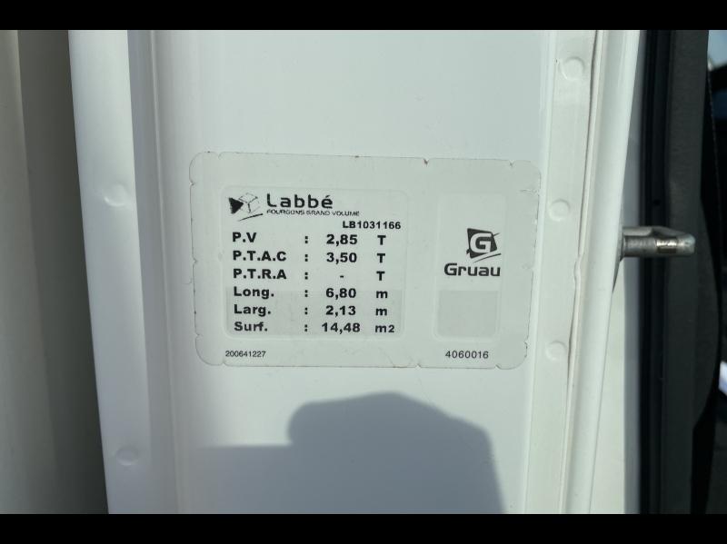 Image IVECO Daily CCb 35C16H3.0 Caisse 20m3 + Hayon