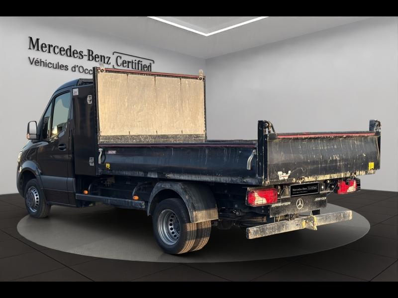 Image MERCEDES-BENZ Sprinter Fg 519 CDI Chassis Cabine Benne + Coffre Propulsion Lourd