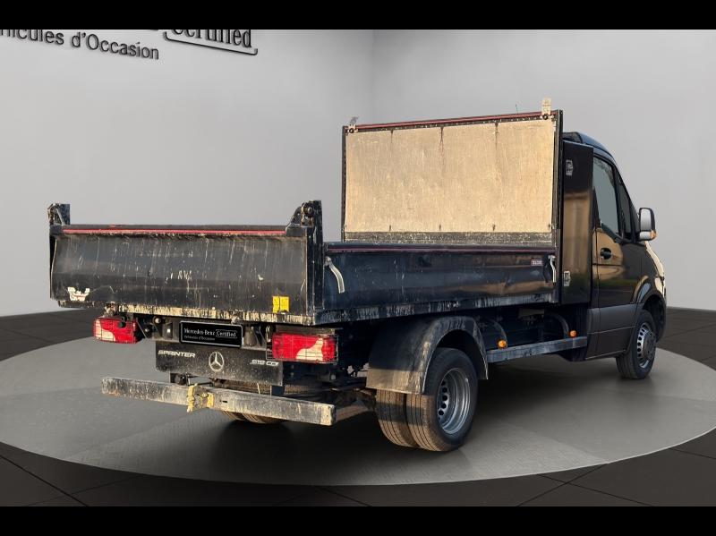 Image MERCEDES-BENZ Sprinter Fg 519 CDI Chassis Cabine Benne + Coffre Propulsion Lourd