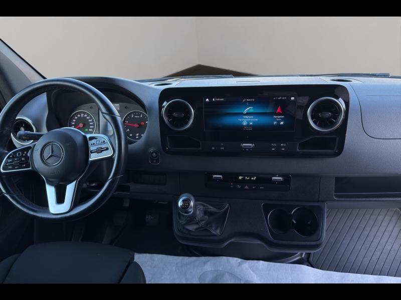 Image MERCEDES-BENZ Sprinter Fg 519 CDI Chassis Cabine Benne + Coffre Propulsion Lourd