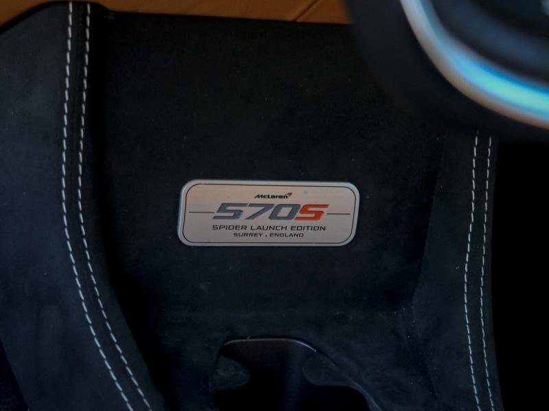 Image MCLAREN 570S Spider 3.8 V8 biturbo 570ch