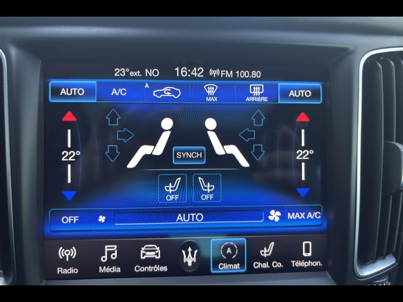 Image MASERATI Levante 3.0 V6 275ch Diesel GranSport 210g