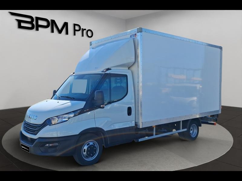 Photo IVECO Daily CCb 35C16H empattement 4100 3.0L Caisse et Hayon DHOLLANDIA