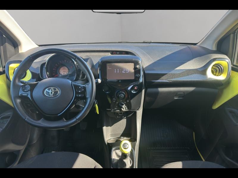 Image TOYOTA Aygo 1.0 VVT-i 69ch x-cite 3 Jaune Fizz 5p