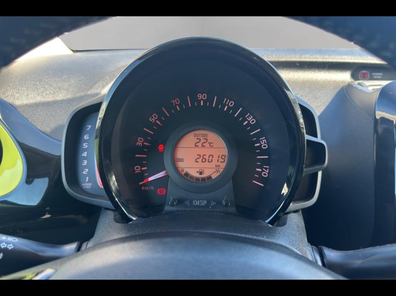 Image TOYOTA Aygo 1.0 VVT-i 69ch x-cite 3 Jaune Fizz 5p