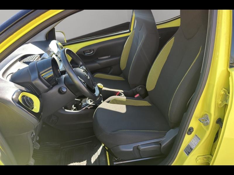 Image TOYOTA Aygo 1.0 VVT-i 69ch x-cite 3 Jaune Fizz 5p
