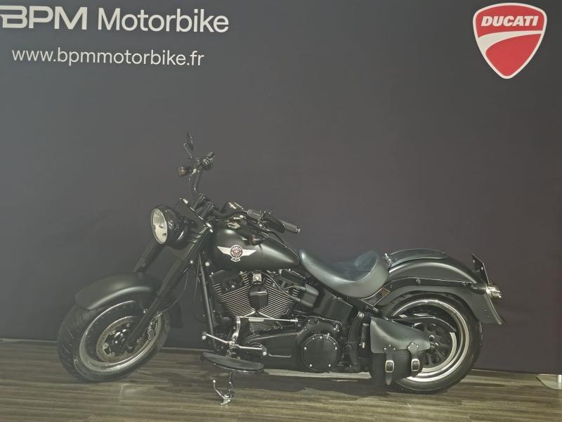 Image HARLEY-DAVIDSON Softail Fat Boy S Softail Fat Boy S 1800 Noir ABS 2017