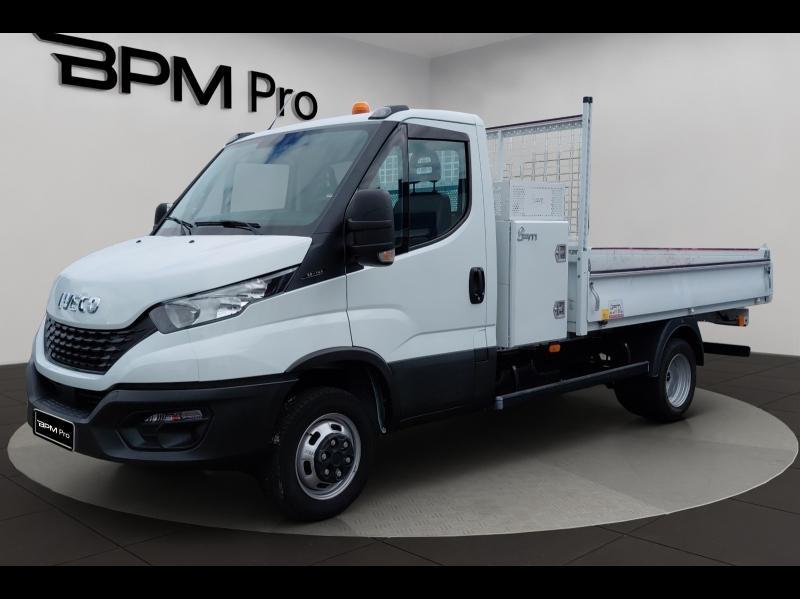 Photo IVECO Daily CCb 35C14 Empattement 3750 Tor benne et coffre