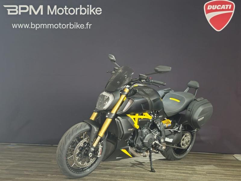 Image DUCATI Diavel 1260S BLACK YELLOW GREY 2022 EUR DMH
