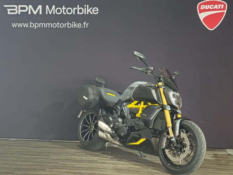 Image DUCATI Diavel 1260S BLACK YELLOW GREY 2022 EUR DMH