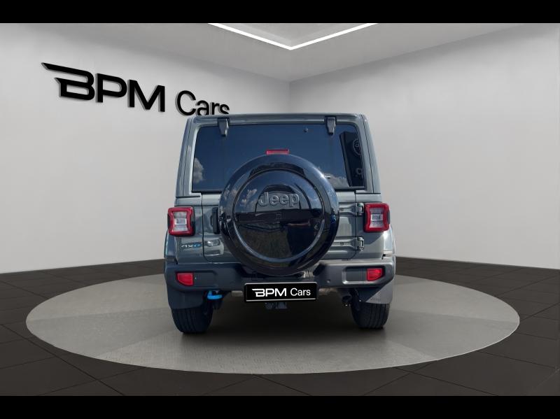Image JEEP Wrangler Unlimited 2.0 T 380ch 4xe Overland Command-Trac MY23