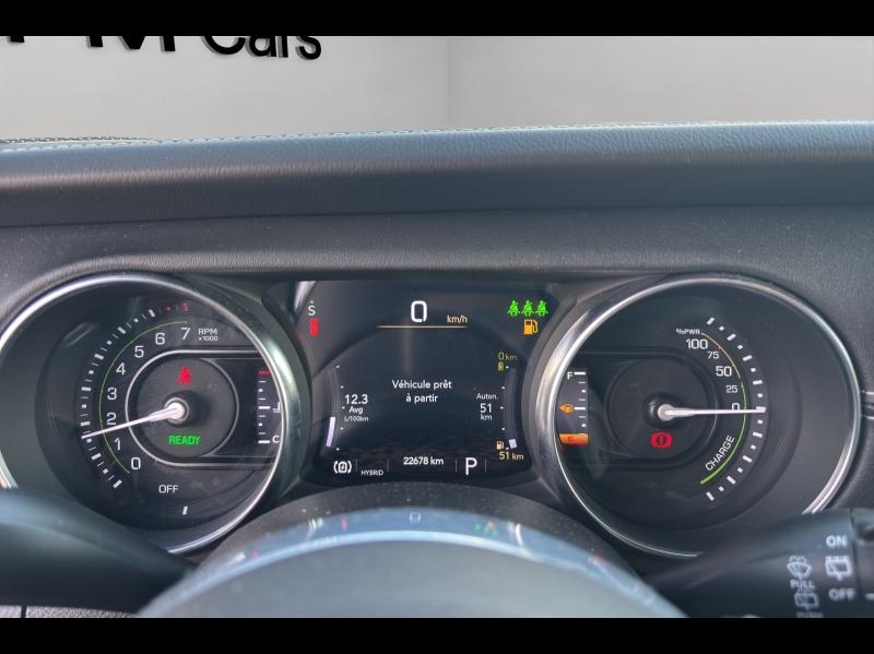 Image JEEP Wrangler Unlimited 2.0 T 380ch 4xe Overland Command-Trac MY23