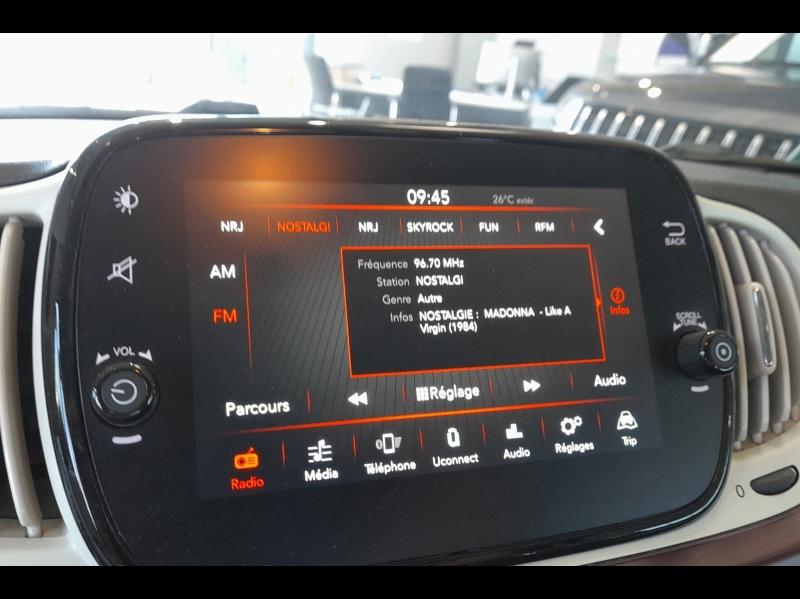 Image FIAT 500 1.2 8v 69ch Club