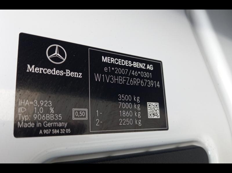 Image MERCEDES-BENZ Sprinter Fg 315 CDI Cabine Approfondie 6 places