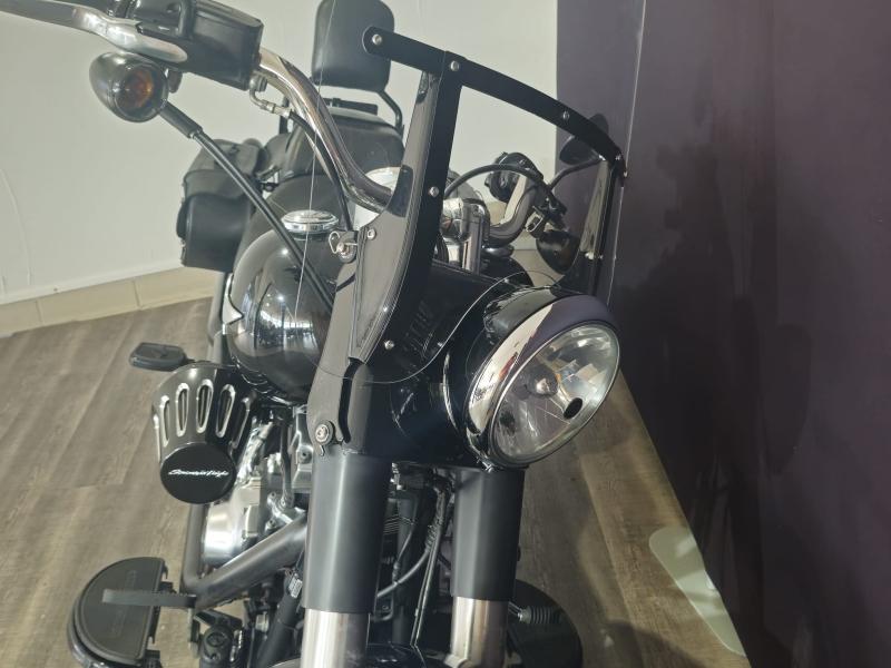 Image HARLEY-DAVIDSON Softail Fat Boy 1690 Noir ABS 2015