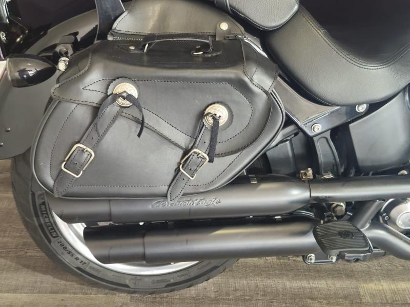 Image HARLEY-DAVIDSON Softail Fat Boy 1690 Noir ABS 2015