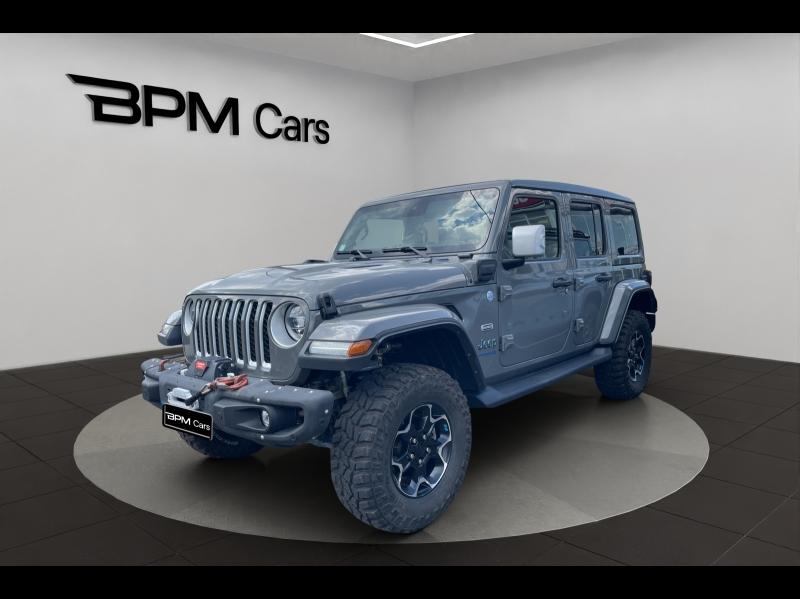 Photo JEEP Wrangler Unlimited 2.0 T 380ch 4xe Overland Command-Trac MY22