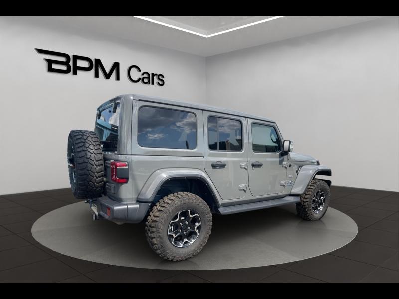 Image JEEP Wrangler Unlimited 2.0 T 380ch 4xe Overland Command-Trac MY22