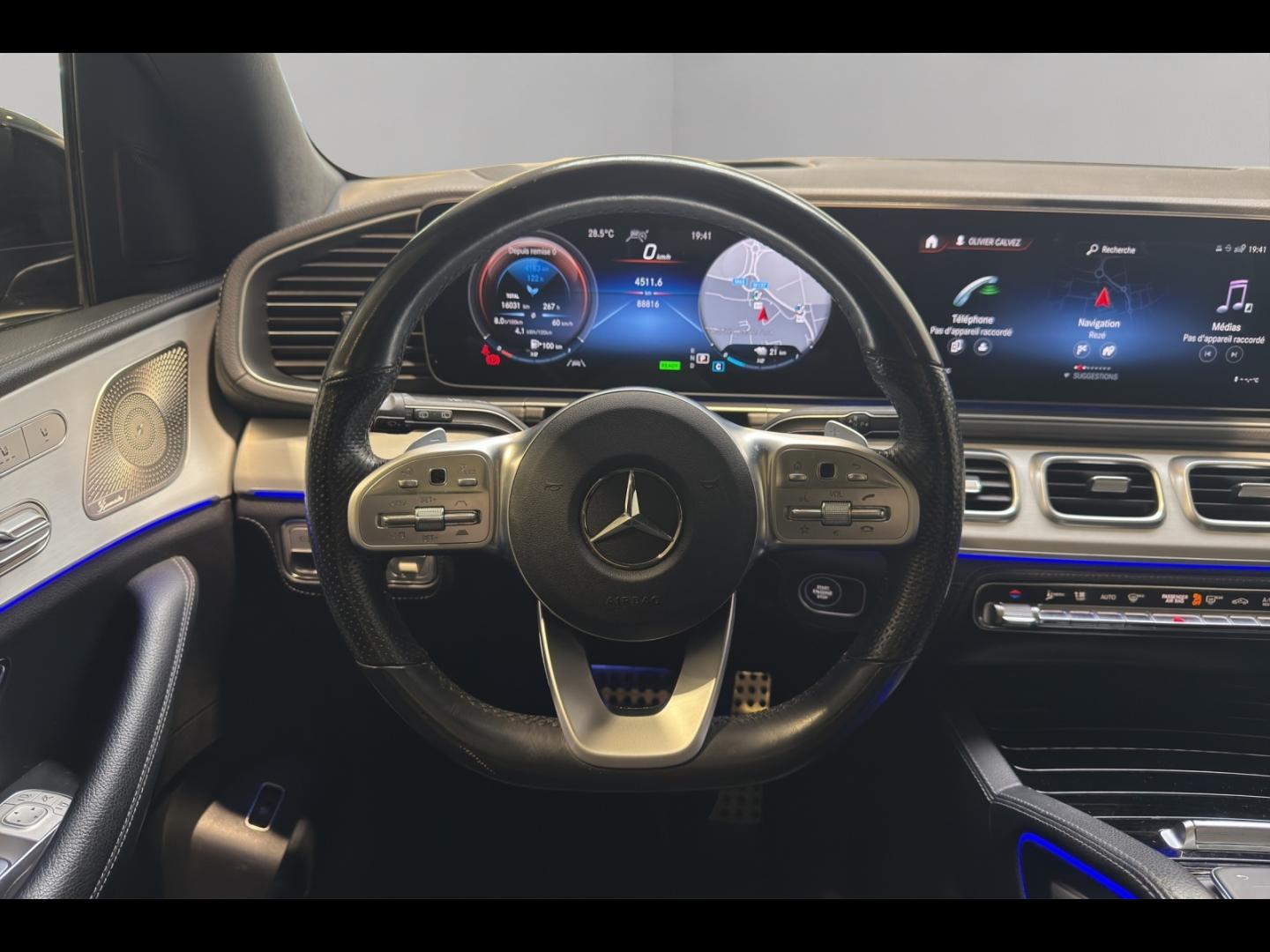 Image MERCEDES-BENZ GLE 350 de 194+136ch AMG Line 4Matic 9G-Tronic
