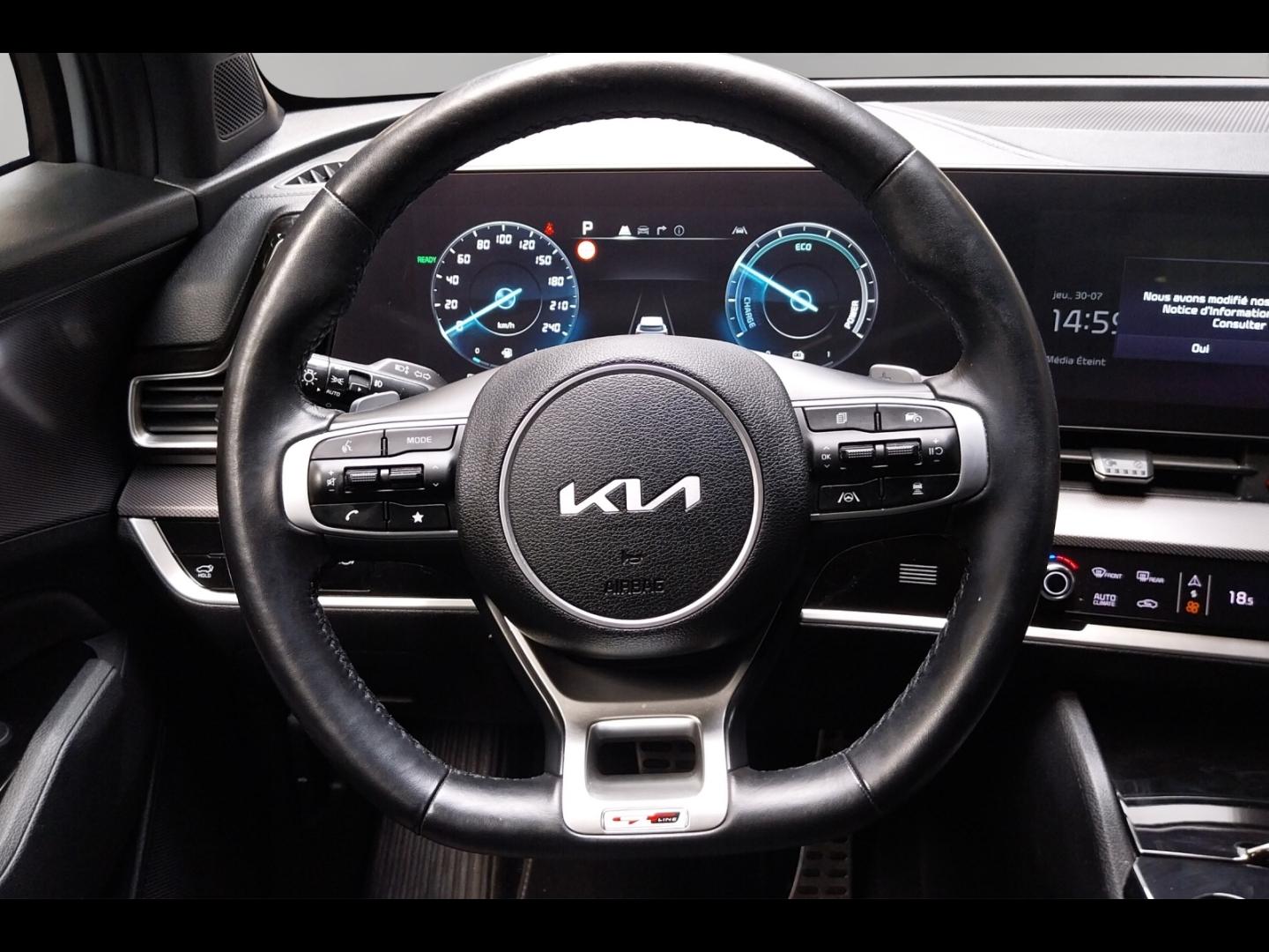 Image KIA Sportage 1.6 T-GDi 230ch HEV GT-Line Premium BVA6 4x2