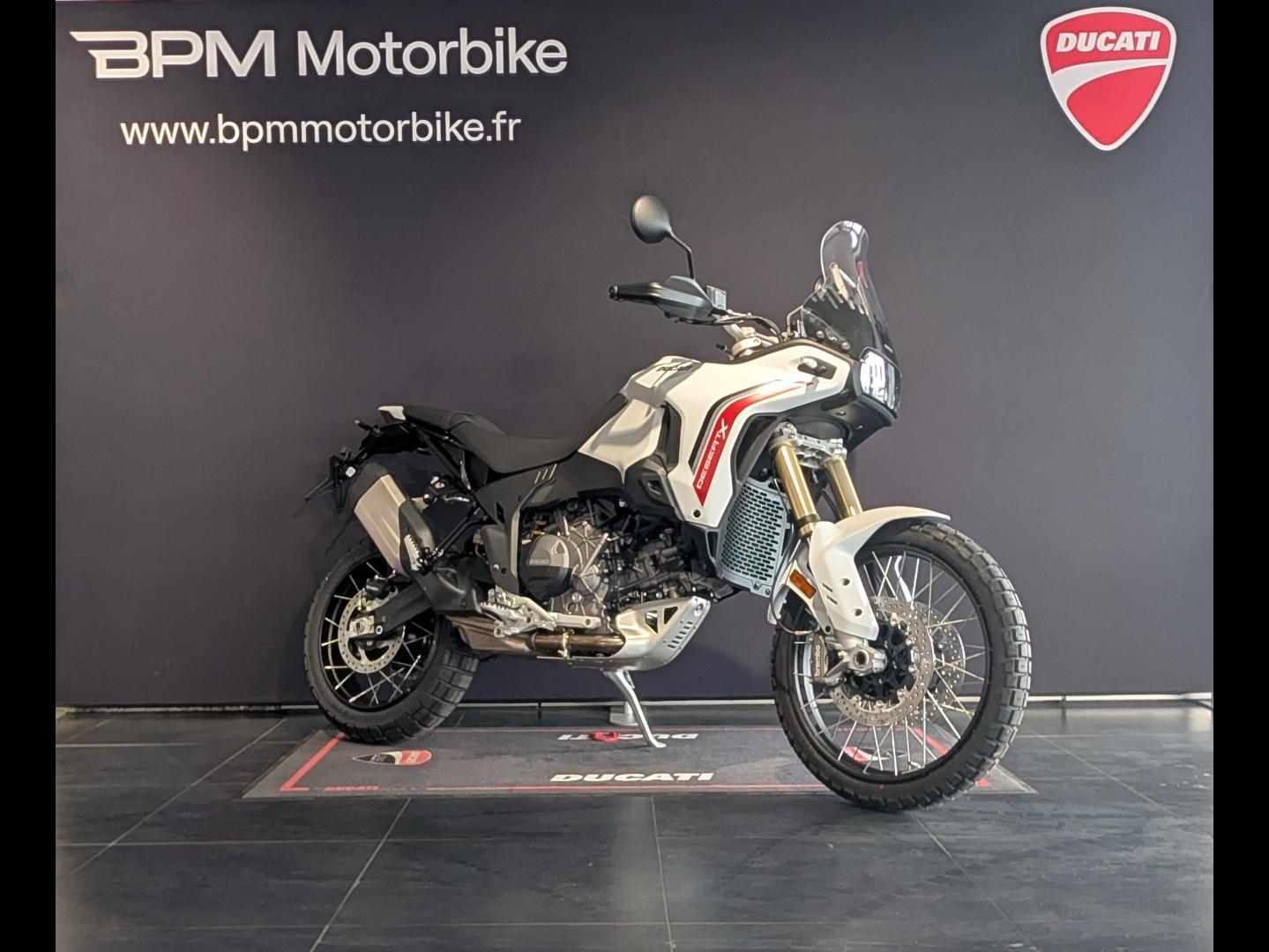 Image DUCATI Desert X MATT STAR WHITE SILK