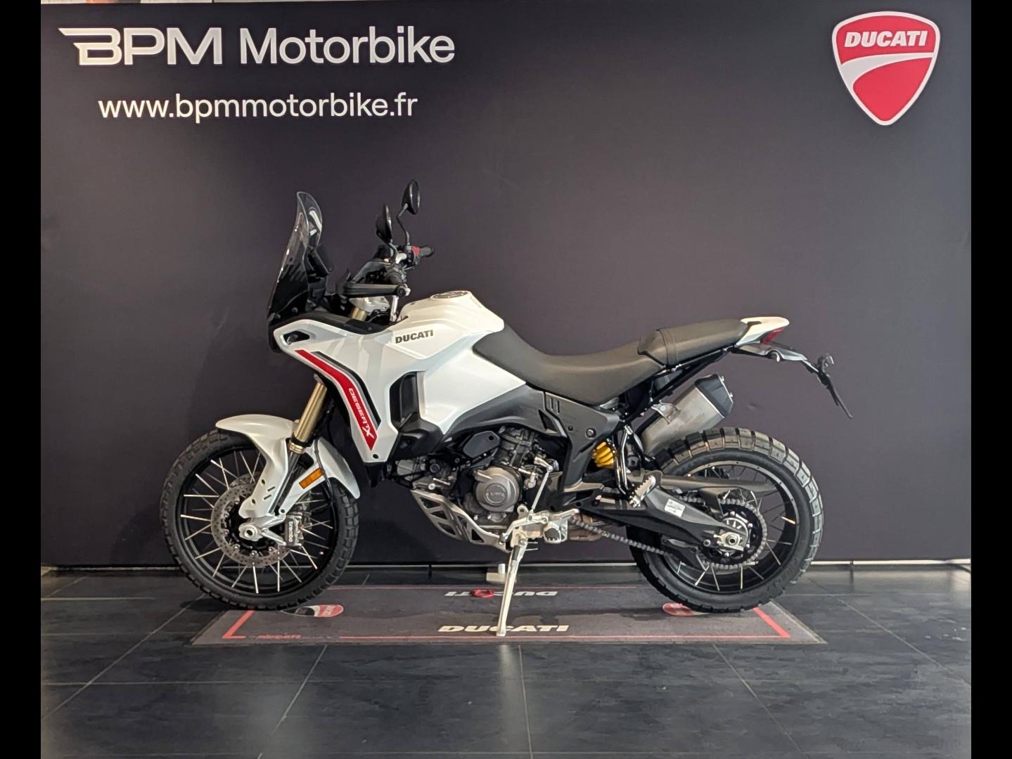 Image DUCATI Desert X MATT STAR WHITE SILK