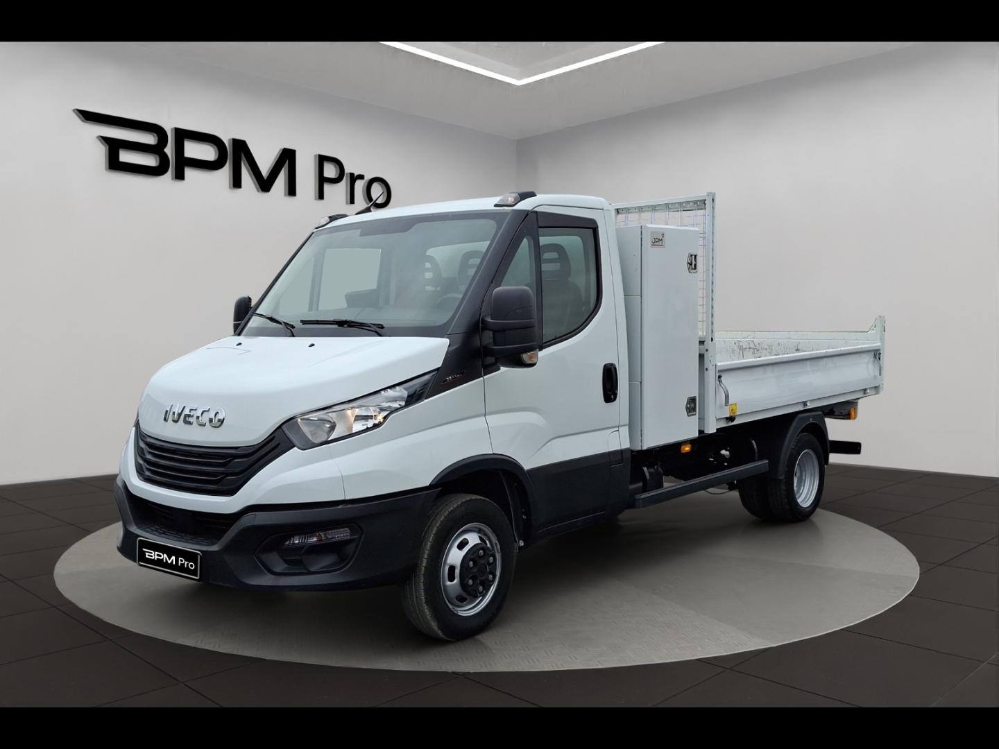 Photo IVECO Daily CCb 35C16H empattement 3750 3.0 BENNE et COFFRE