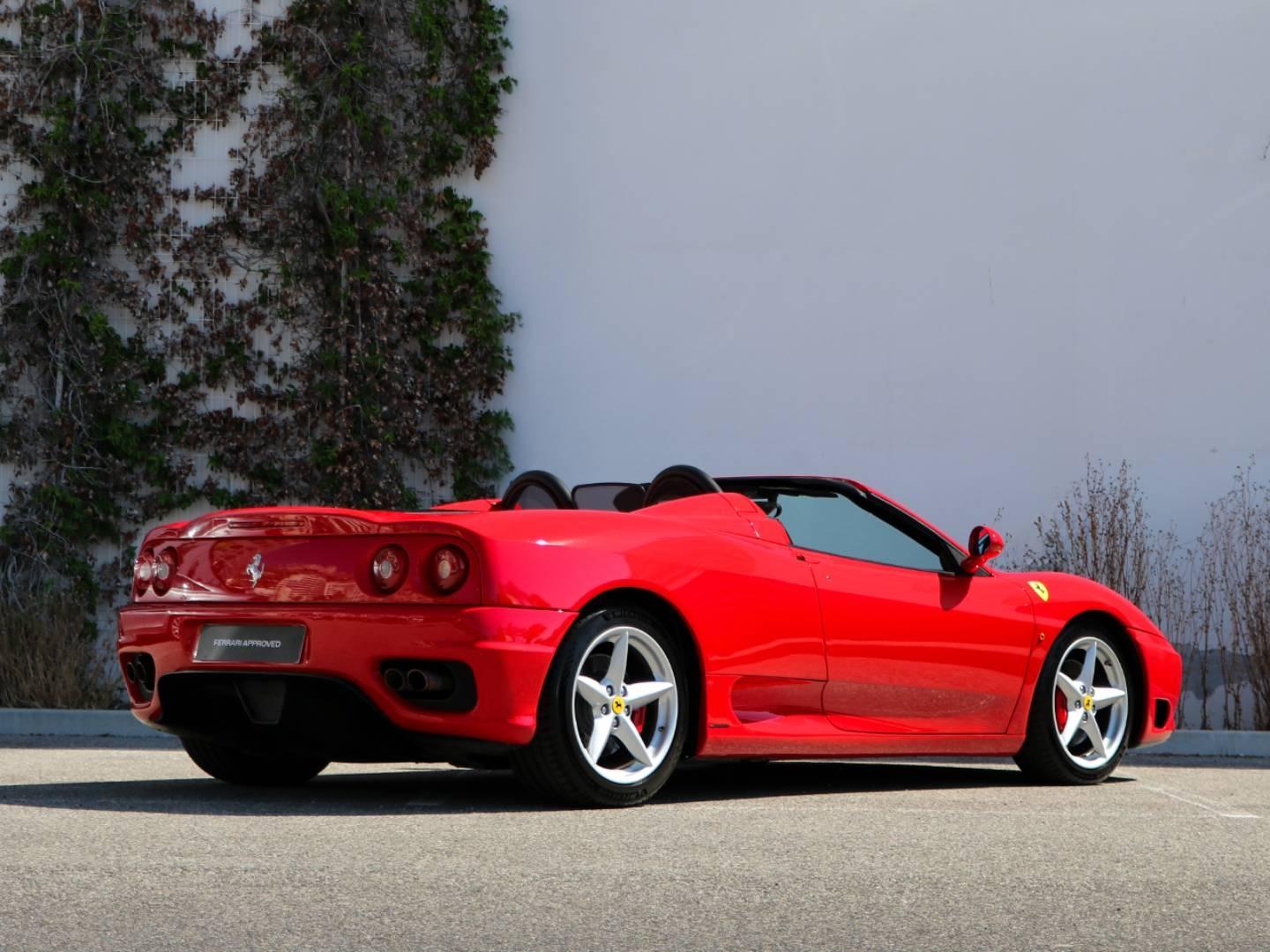 Image FERRARI 360 SPIDER F1 V8 ATMOSPHERIQUE 3.6