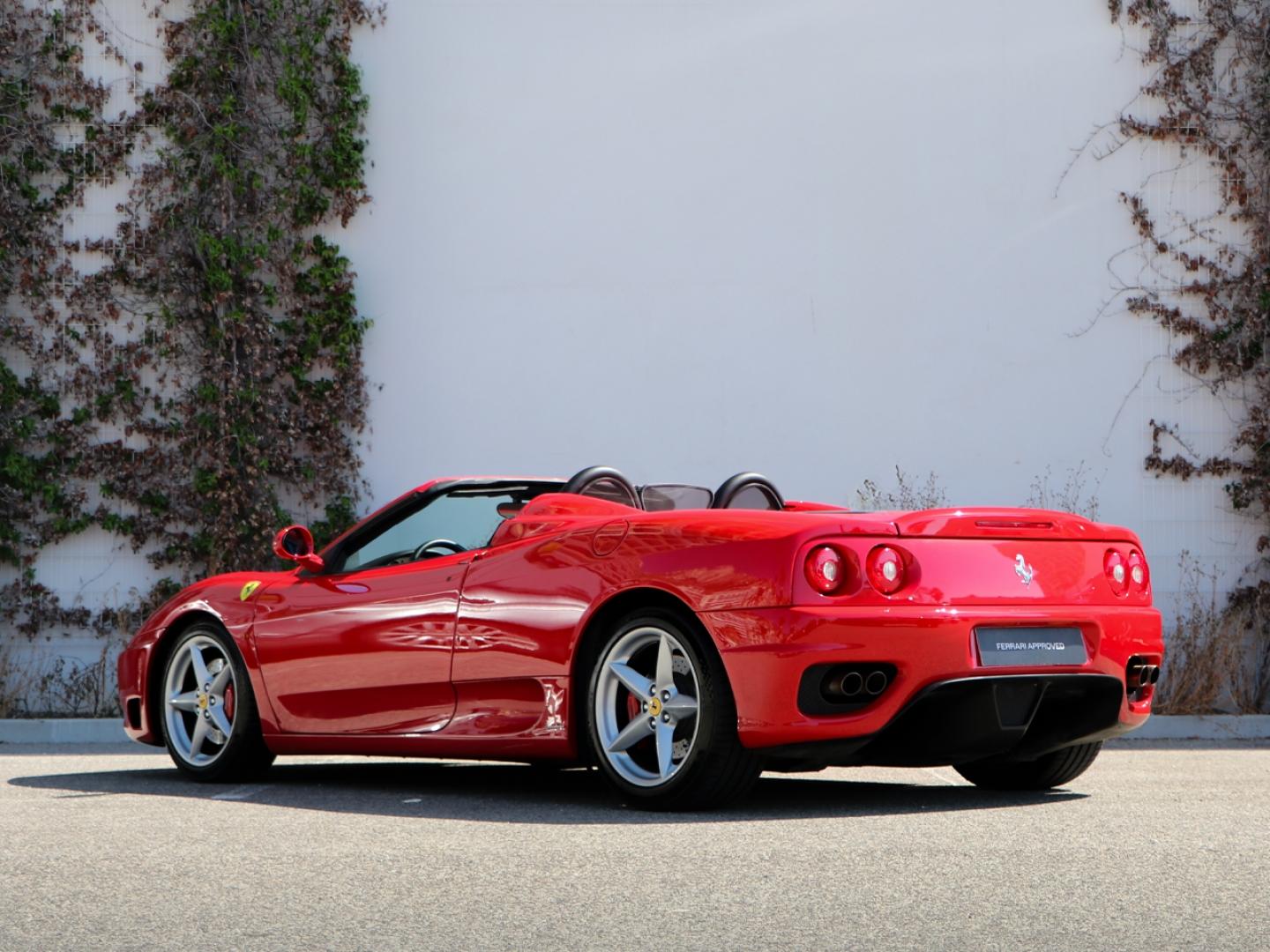 Image FERRARI 360 SPIDER F1 V8 ATMOSPHERIQUE 3.6