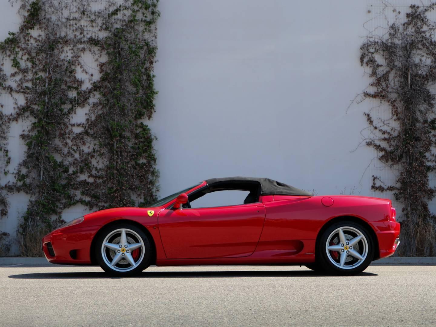Image FERRARI 360 SPIDER F1 V8 ATMOSPHERIQUE 3.6