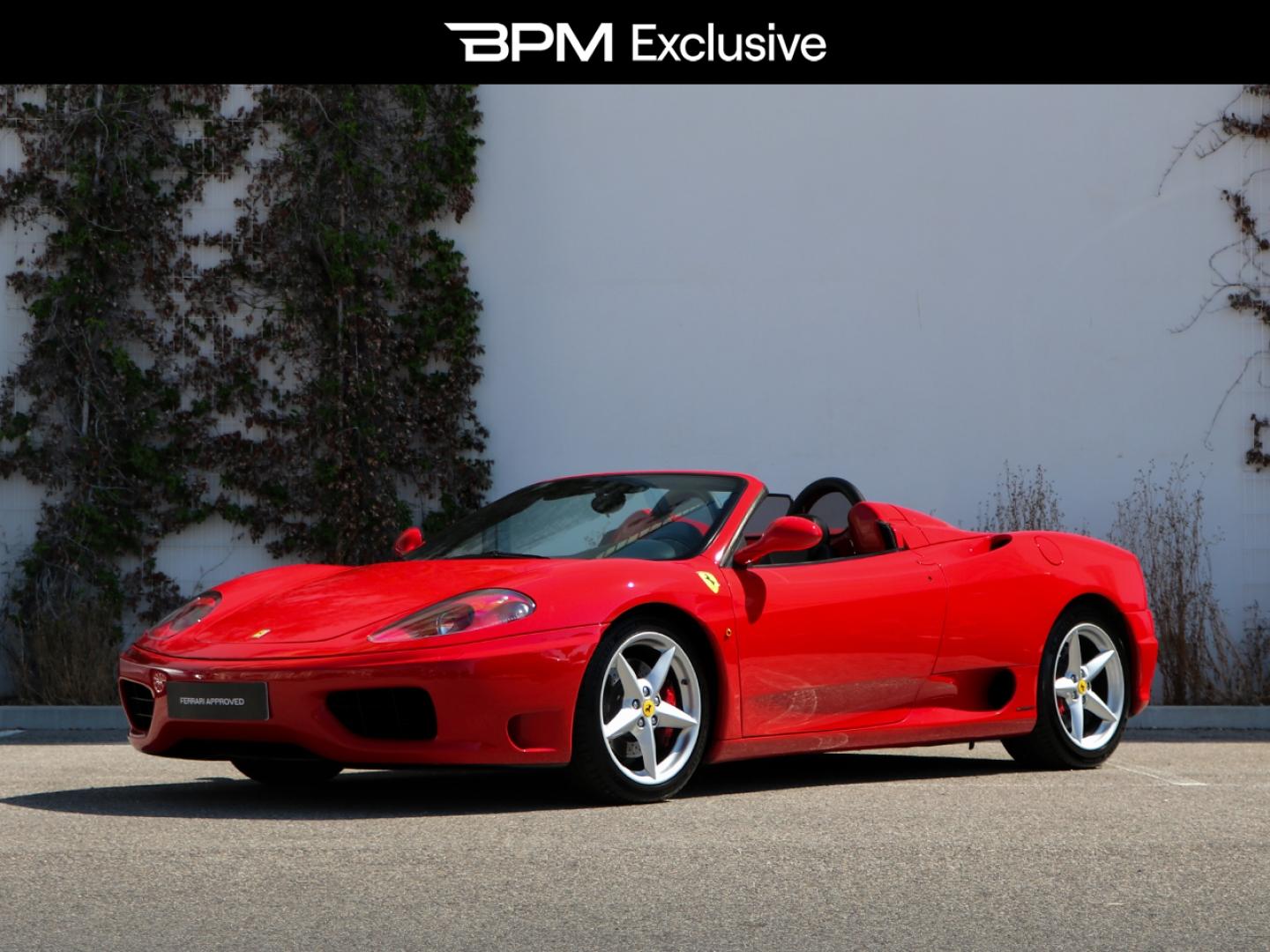 Photo FERRARI 360 SPIDER F1 V8 ATMOSPHERIQUE 3.6