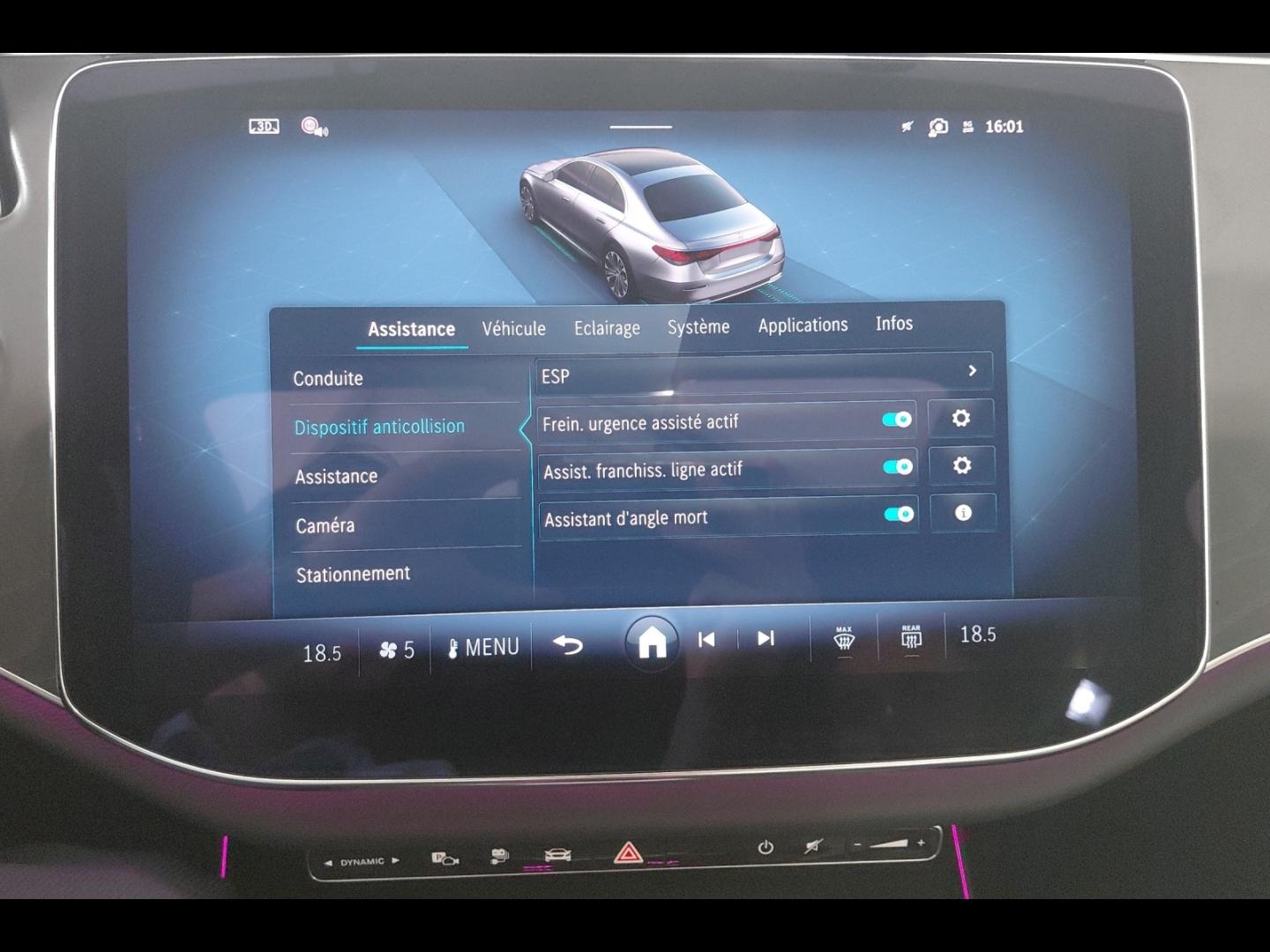 Image MERCEDES-BENZ Classe E 300 e Hybrid EQ 204+129ch AMG Line+ 9G-Tronic