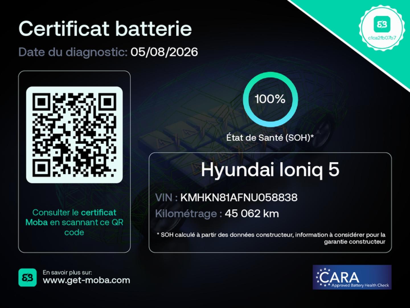 Image HYUNDAI Ioniq 5 73 kWh - 218ch Creative