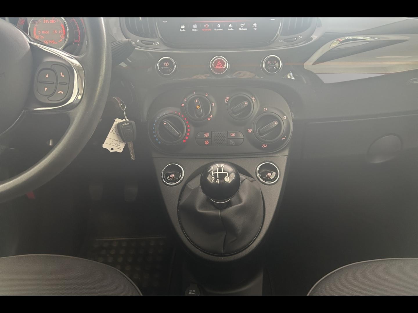 Image FIAT 500 1.2 8v 69ch Lounge