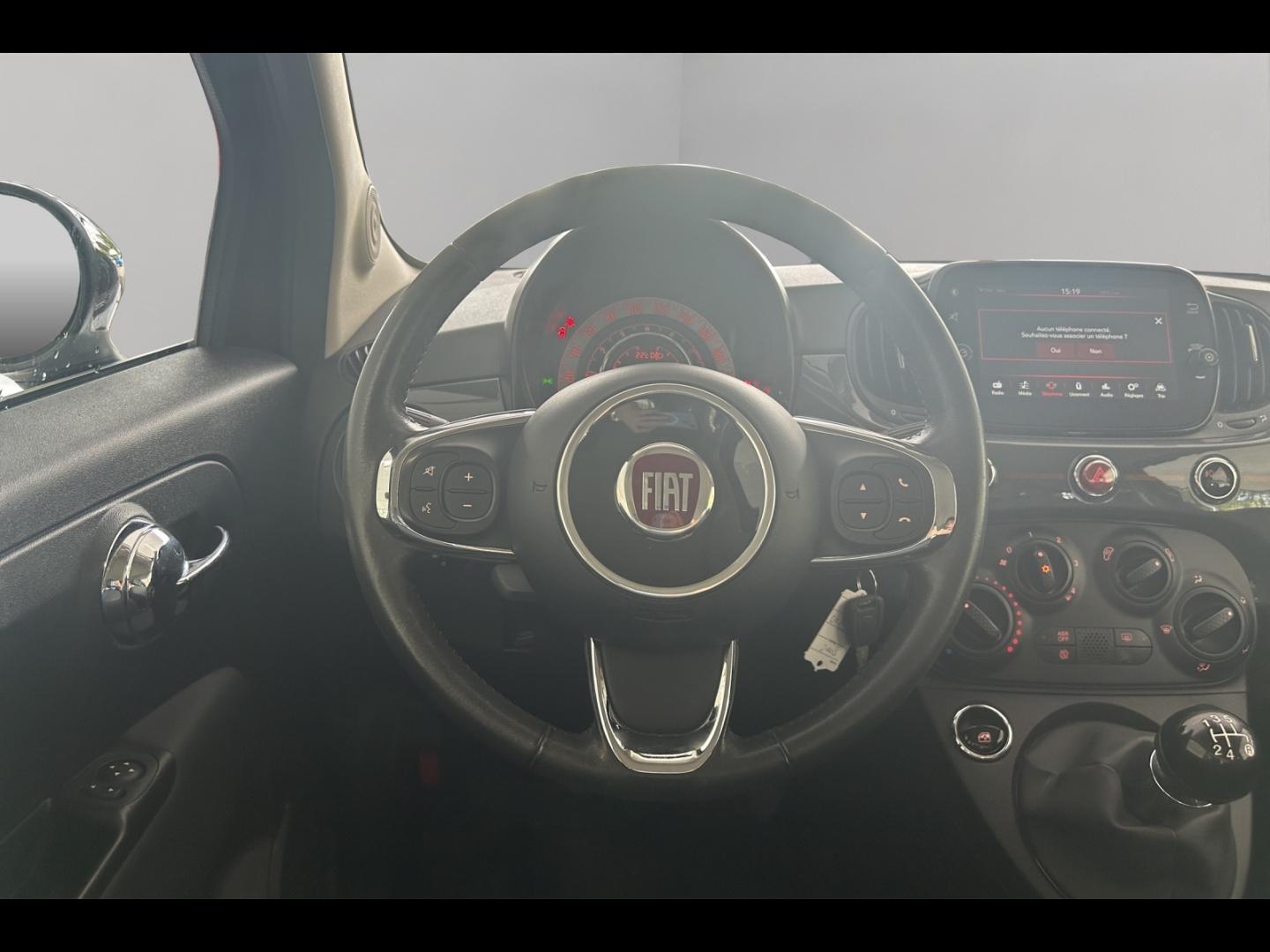 Image FIAT 500 1.2 8v 69ch Lounge