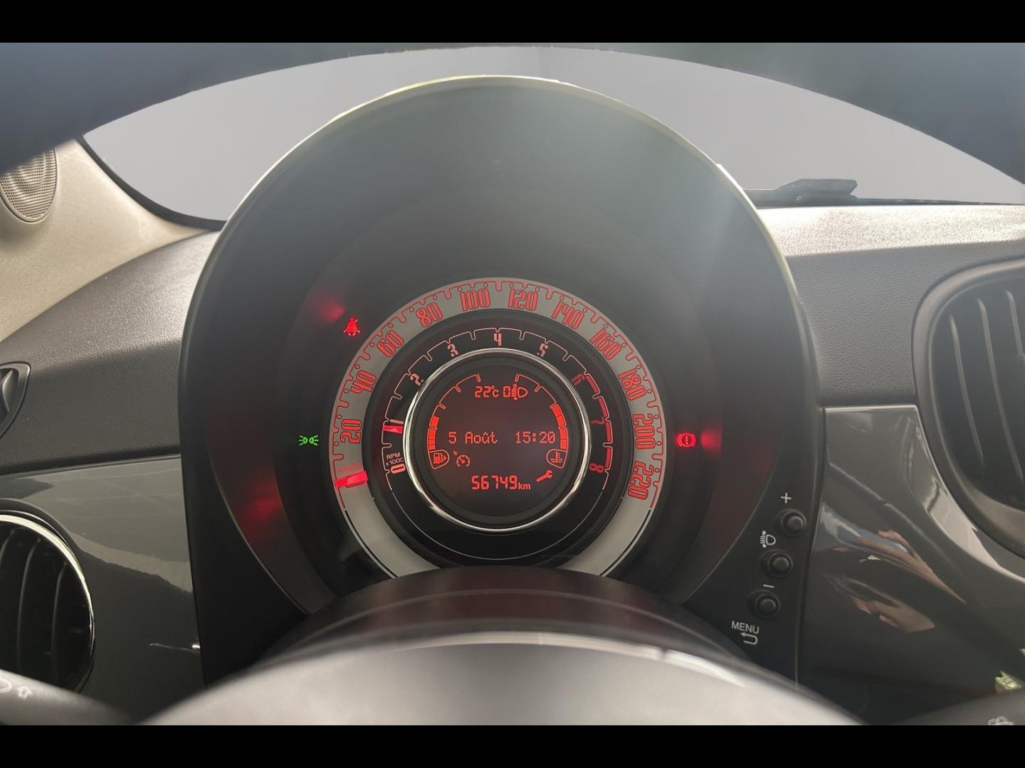 Image FIAT 500 1.2 8v 69ch Lounge