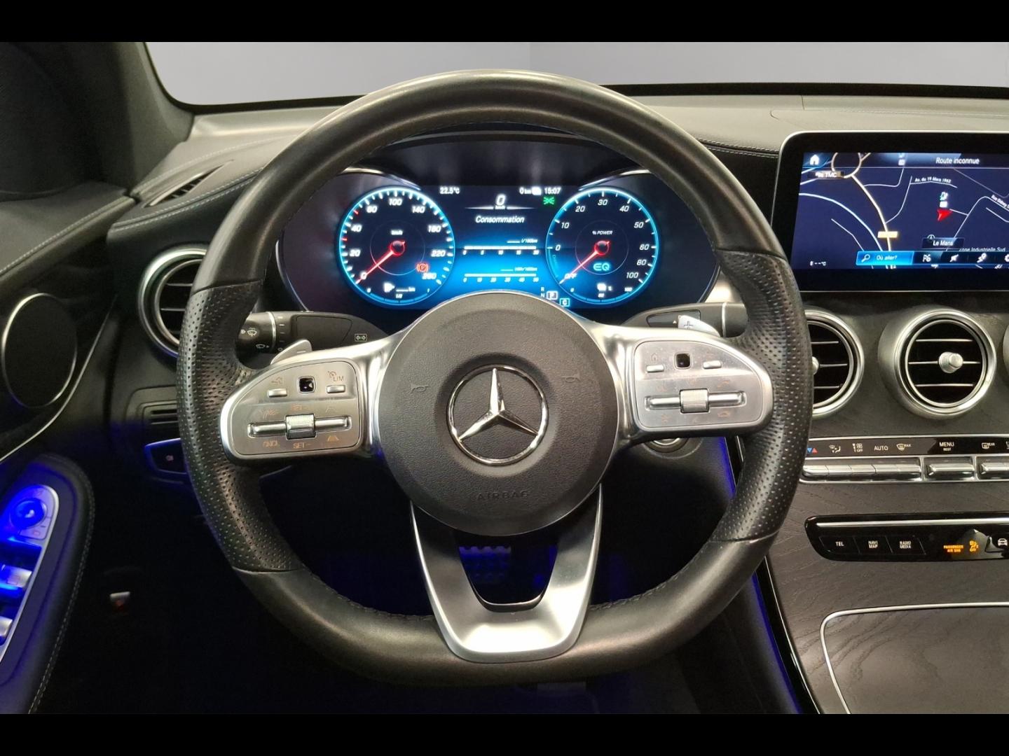 Image MERCEDES-BENZ GLC Coupé 300 de 194+122ch AMG Line 4Matic 9G-Tronic