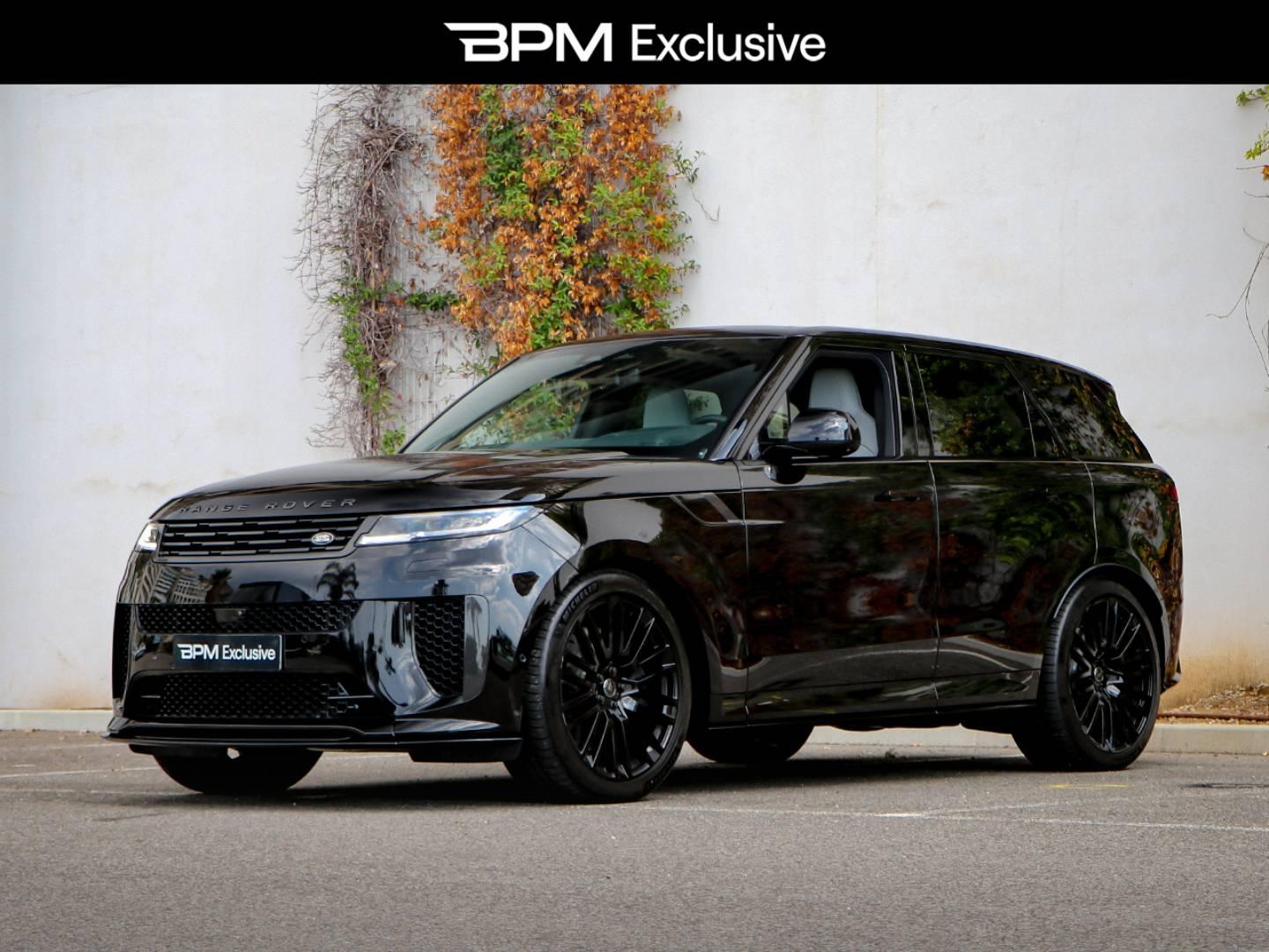 Photo LAND-ROVER Range Rover Sport 4.4 P635 635ch MHEV Dynamic SV Edit One Obsidian Black Gloss