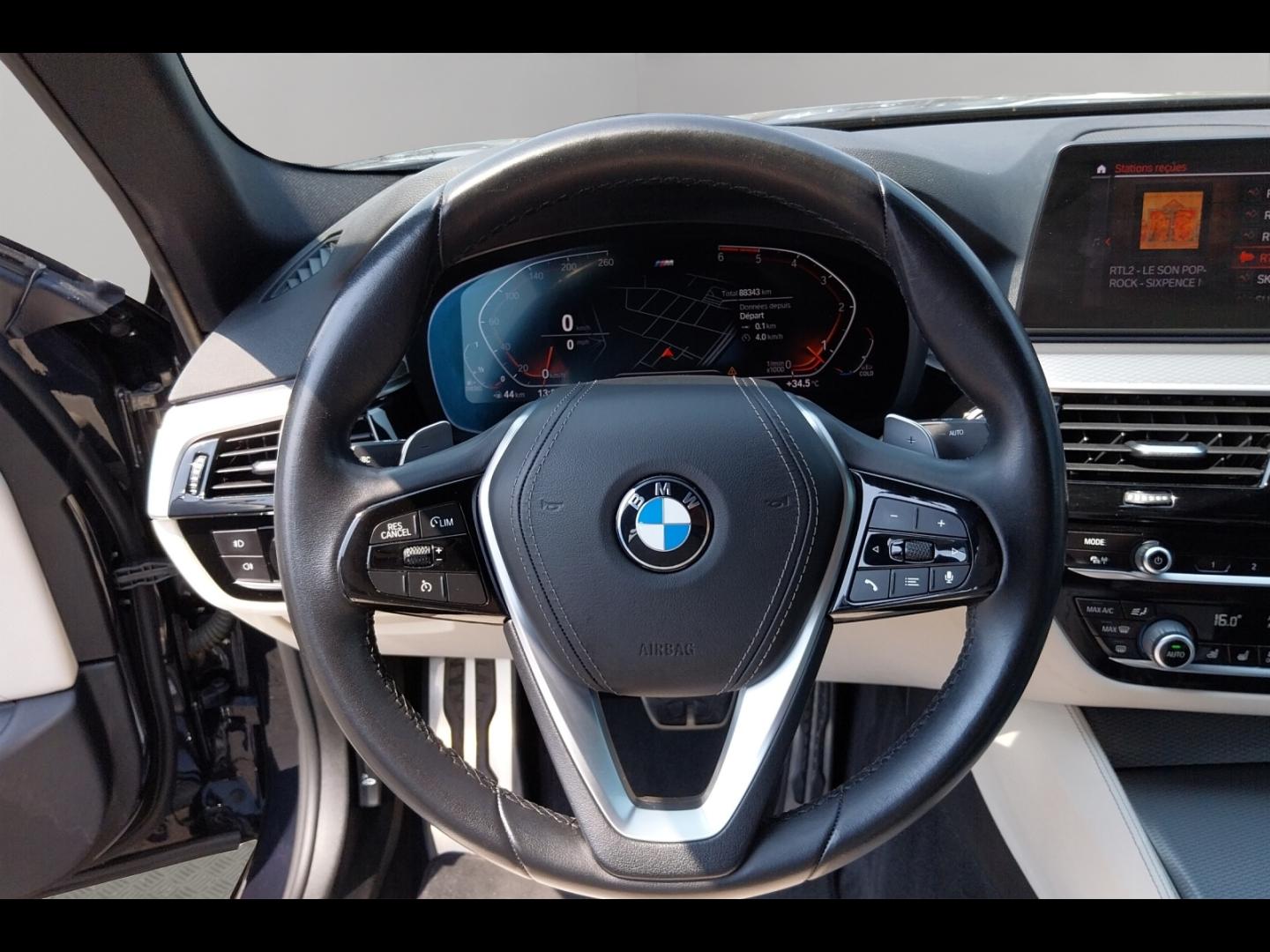 Image BMW Série 5 530dA xDrive 265ch M Sport Steptronic Euro6d-T