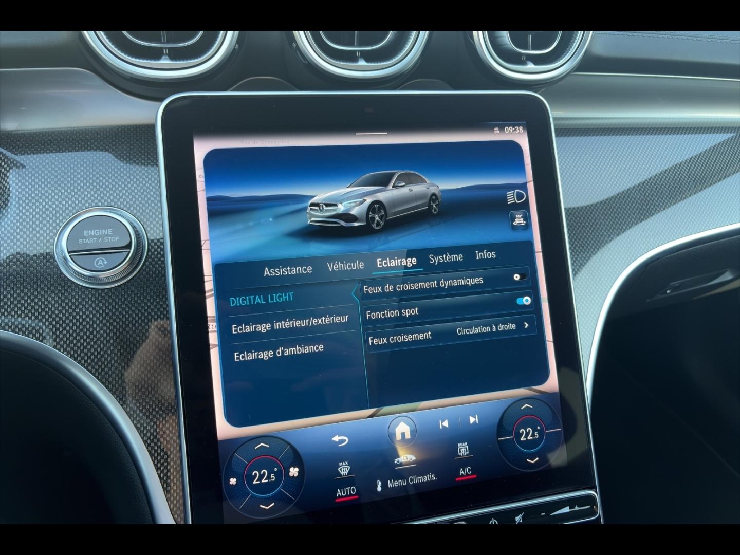 Image MERCEDES-BENZ Classe C 220 d 200ch AMG Line