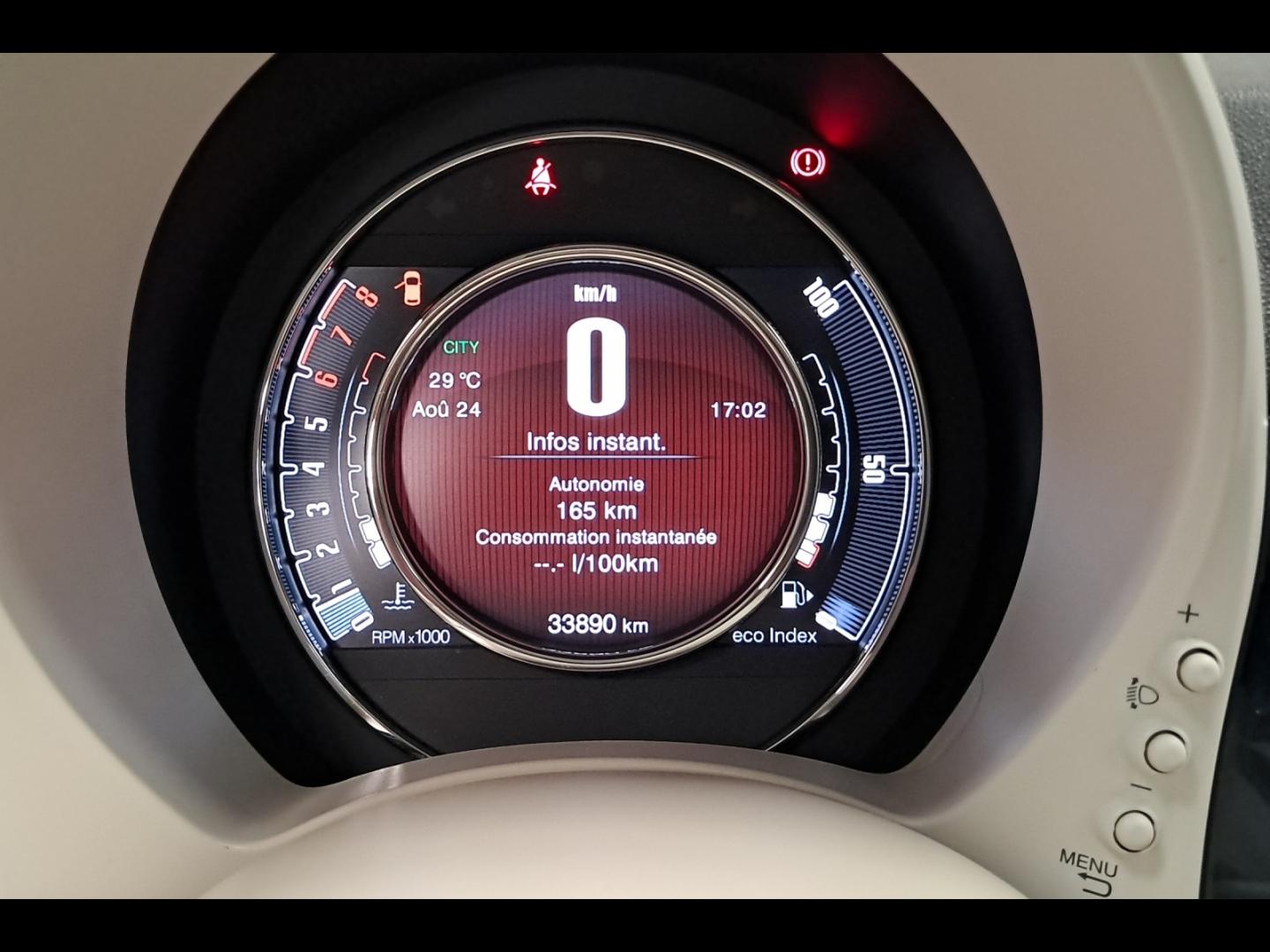 Image FIAT 500 1.2 8v 69ch Lounge