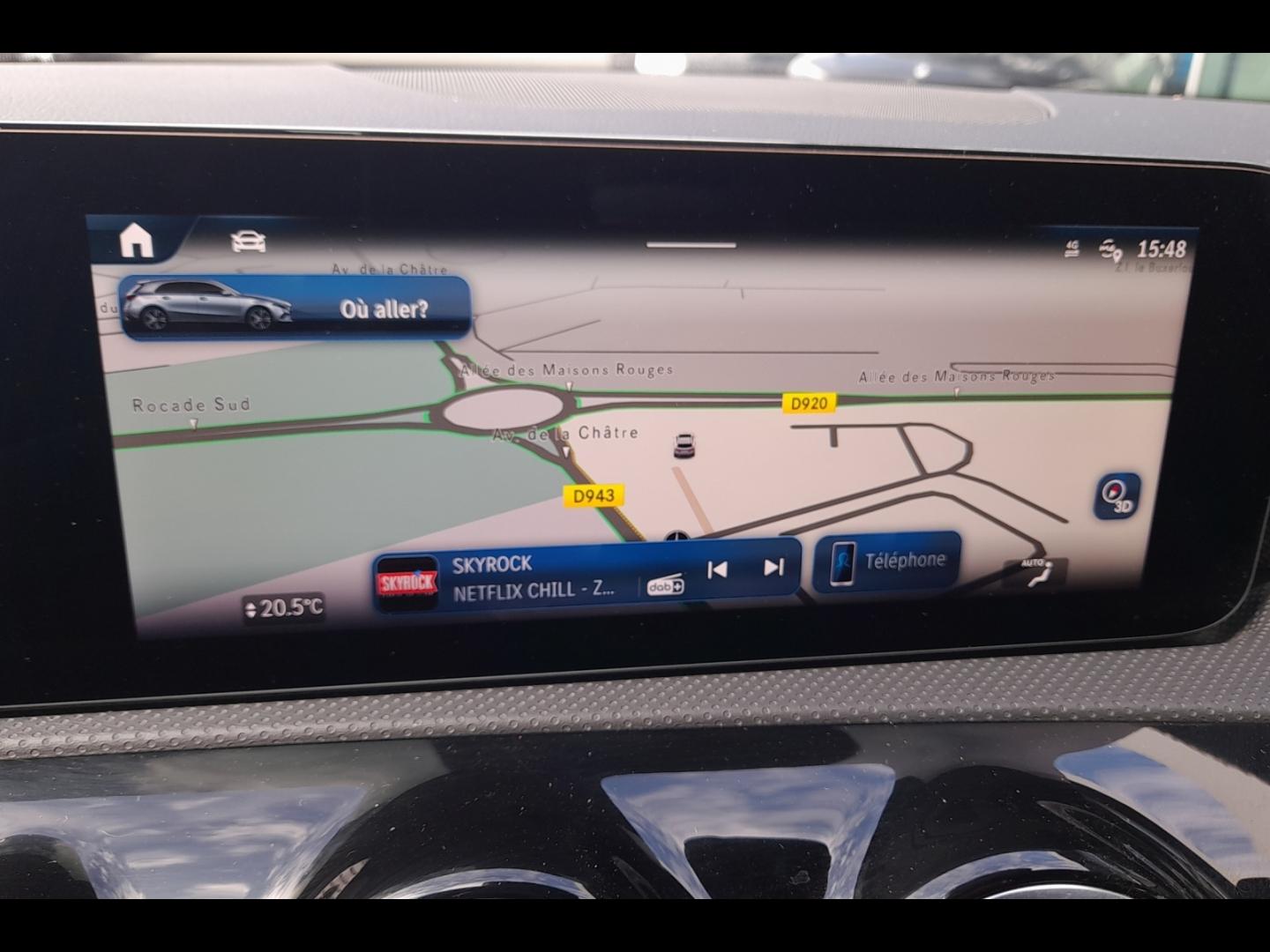 Image MERCEDES-BENZ Classe A 180 d 116ch Progressive Line 8G-DCT