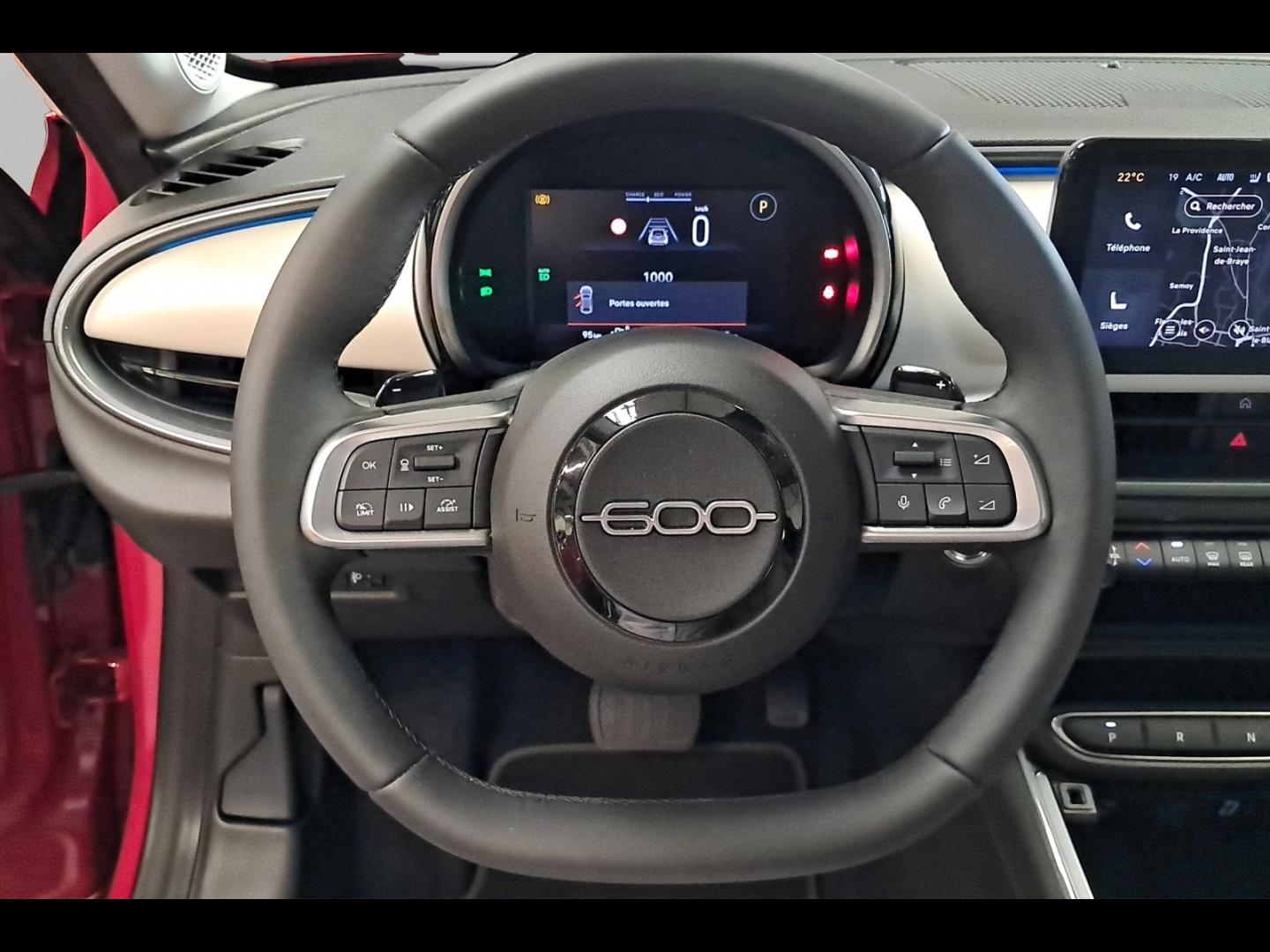 Image FIAT 600 1.2 Hybrid 100ch La Prima DCT6