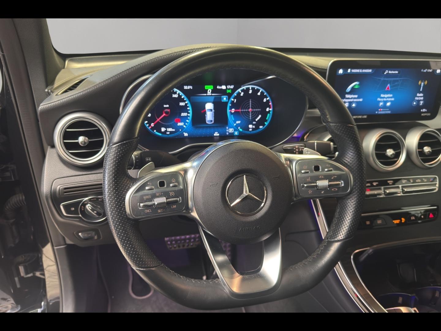 Image MERCEDES-BENZ GLC Coupé 300 de 194+122ch AMG Line 4Matic 9G-Tronic