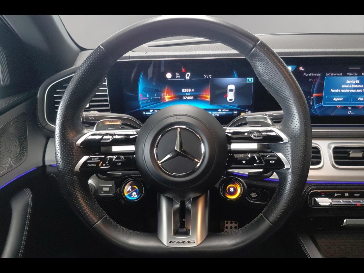 Image MERCEDES-BENZ GLE Coupé 53e AMG 449ch+170ch Hybride 4Matic+ 9G-Speedshift TCT